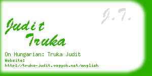 judit truka business card